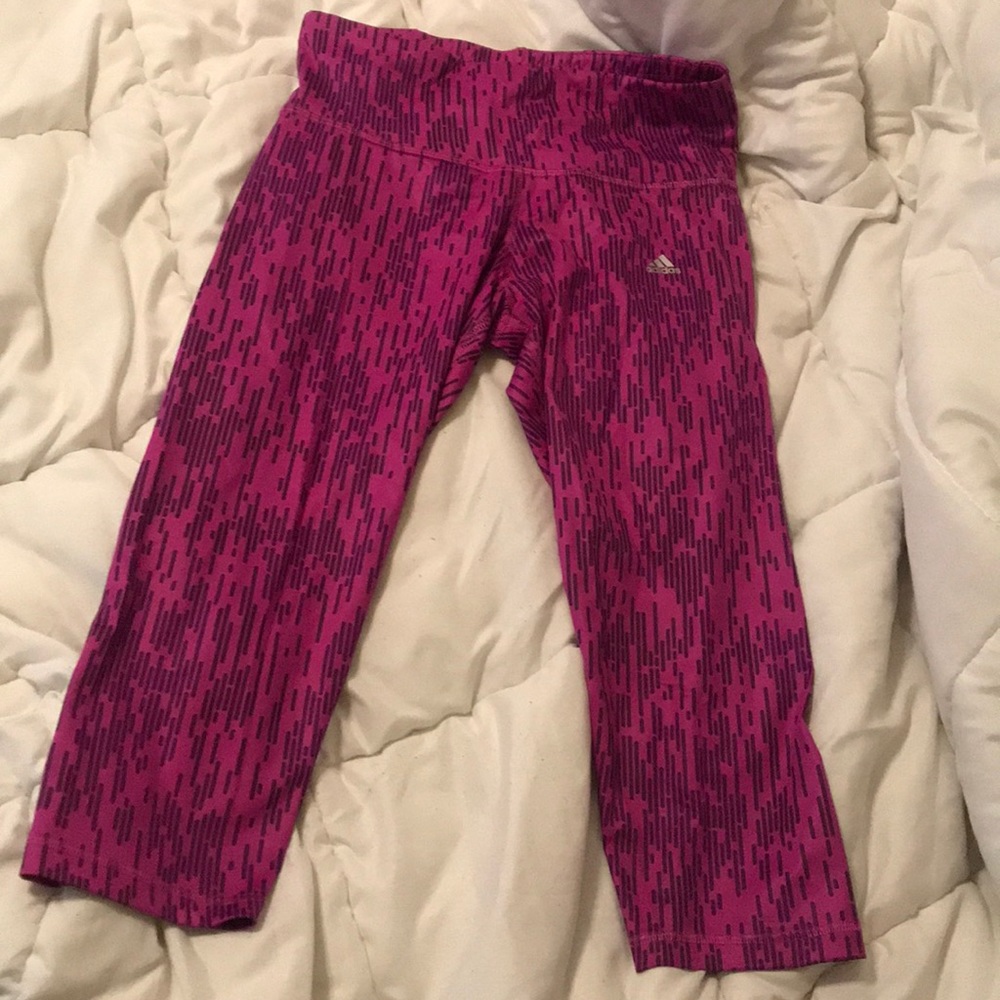 High-waisted Adidas leggings